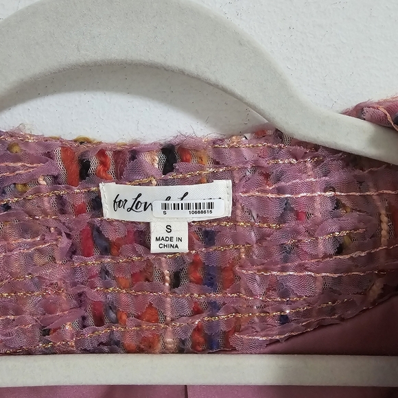 For love and lemons Dionne tweed skirt and blazer set size S - Picture 14 of 15